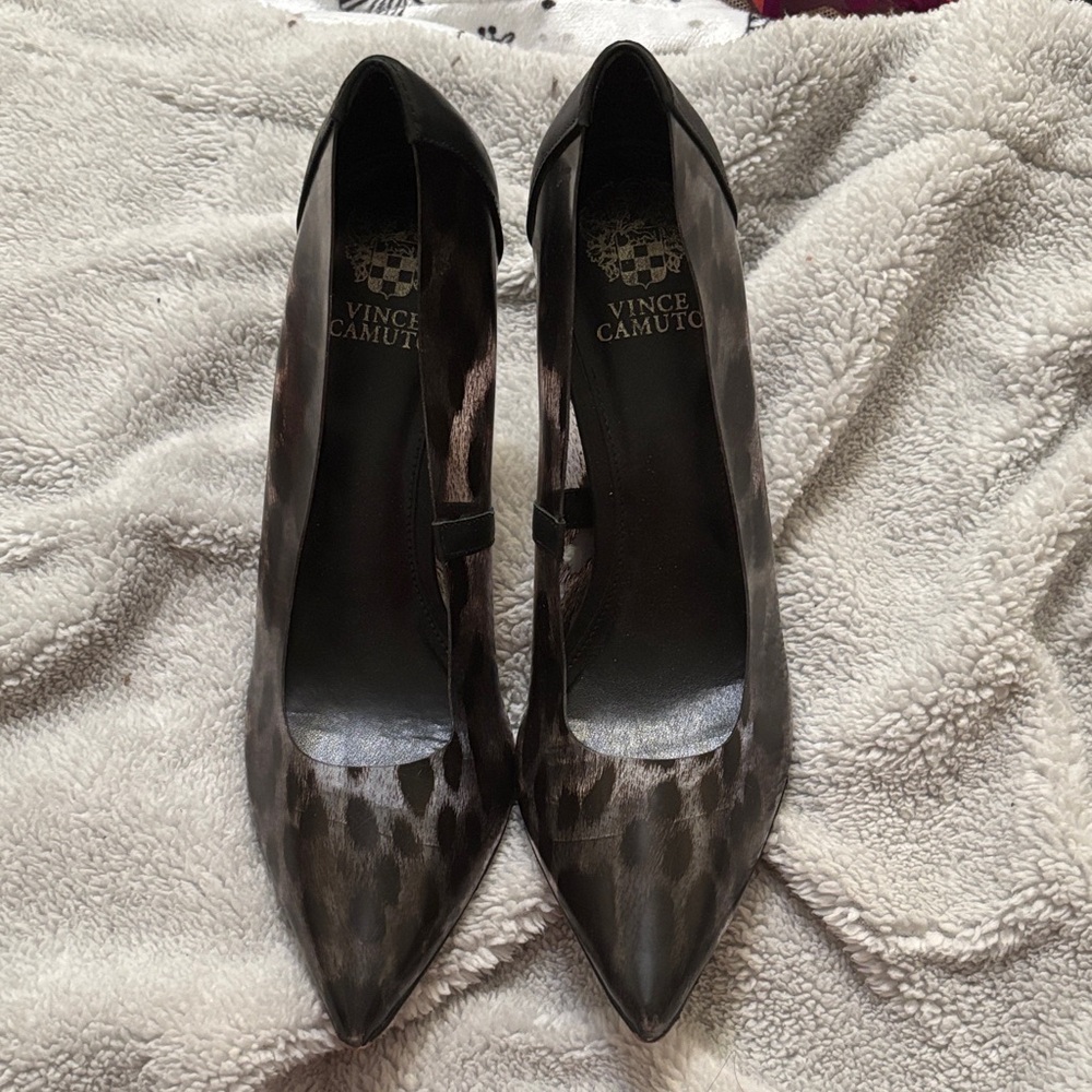 Vince Camuto Animal Print Dark Patterned Women's Heels
